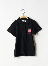 Polo broderie cu motive brodate mâneci scurte negru CXL BY CHRISTIAN LACROIX garcon