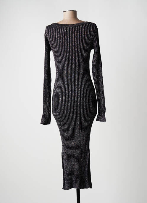 Rochie midi negru GUESS femeie