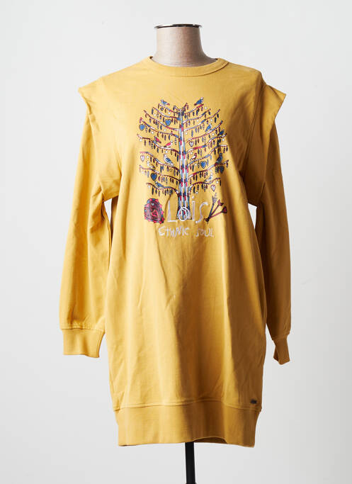 Rochie scurtă galben LOIS femeie