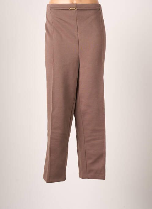 Pantalon slim maro DAMART femeie