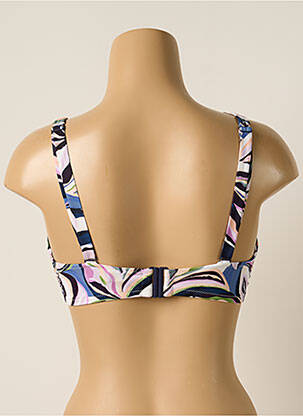 Sutien de costum de baie top triunghiuri top triunghiuri albastru PRINCESSE TAM-TAM femeie