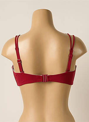 Sutien de costum de baie top sutien modelat top sutien modelat roșu BELCOR femeie