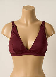 Sutien de costum de baie top triunghiuri top triunghiuri maro PRINCESSE TAM-TAM femme