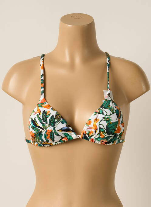 Sutien de costum de baie alb PRINCESSE TAM-TAM femeie