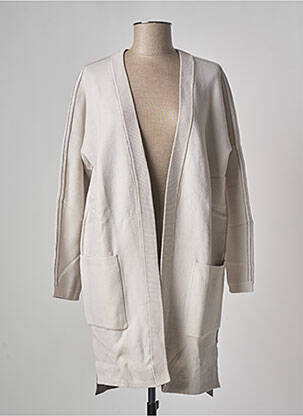 Vestă cu mâneci lungi bej YAYA femeie