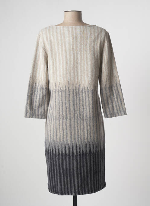 Rochie midi bej BLANC BOHEME femeie