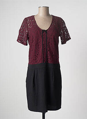 Rochie midi roșu EMA BLUE'S femeie