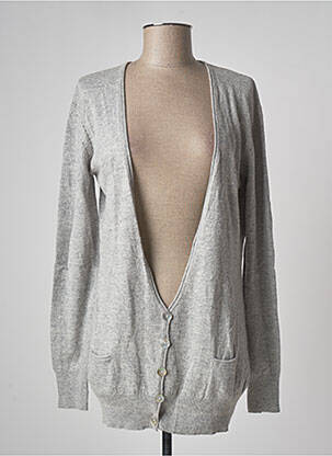 Vestă cu mâneci lungi gri LA PETITE FRANCAISE femeie