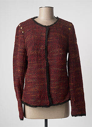 Jachete elegante roșu COM ELLE femeie