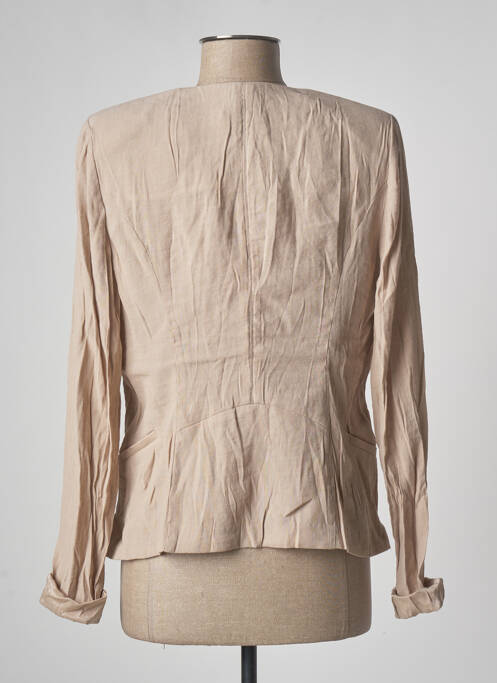 Jachete elegante bej EVA KAYAN femeie