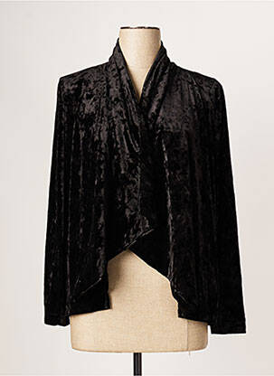 Jachete elegante buzunare negru EMA BLUE'S femeie