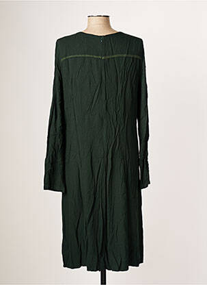 Rochie midi mâneci lungi mâneci lungi verde ZYGA femeie