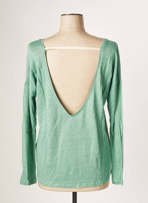 Top verde DES PETITS HAUTS femeie