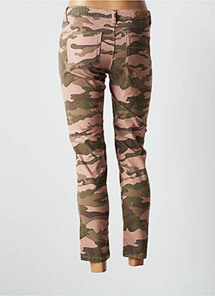 Pantalon 7/8 elasticitate mărime normală roz DENIM STUDIO femeie