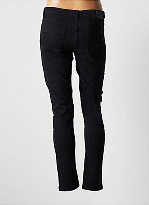 Pantalon slim elasticitate mărime normală negru MENSI COLLEZIONE femeie