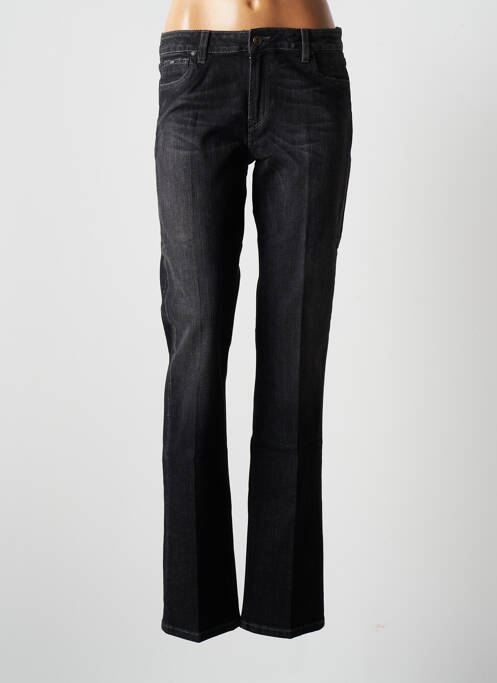 Blugi cu croială dreaptă gri DENIM STUDIO femeie