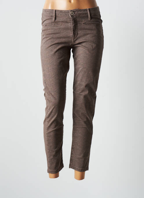 Pantalon 7/8 maro DENIM STUDIO femeie