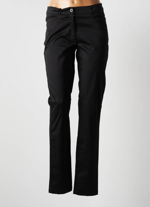 Pantalon slim negru AVENTURES DES TOILES femeie