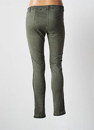 Pantalon slim elasticitate mărime normală verde SO SOON femeie