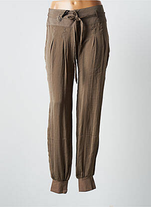 Pantalon drept maro LE PETIT BAIGNEUR femeie