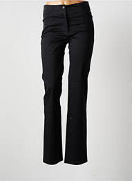 Pantalon slim țesătură poplin mărime normală negru PATRICK MENDES femme