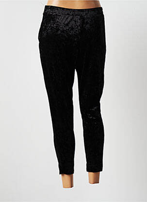 Pantalon 7/8 elasticitate mărime normală negru EMA BLUE'S femeie