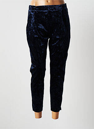 Pantalon 7/8 elasticitate mărime normală albastru EMA BLUE'S femeie