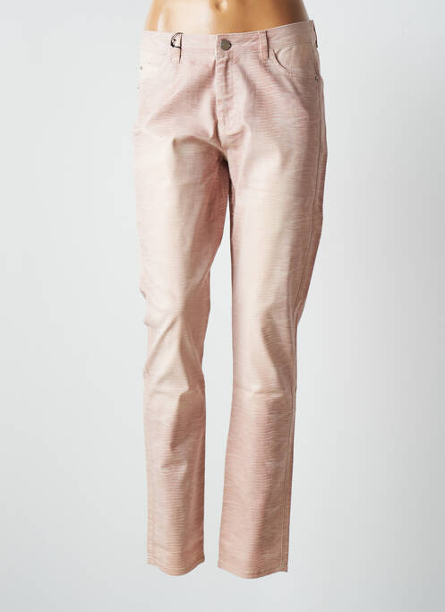 Pantalon slim roz EVA KAYAN femeie