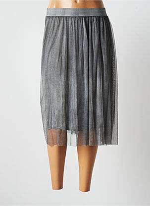 Fustă midi gri ALEXANDRE LAURENT femeie