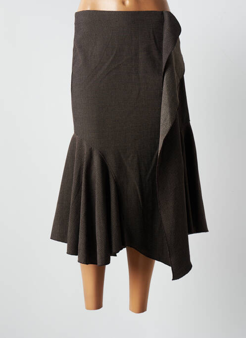 Fustă midi maro WOOXOOM femeie