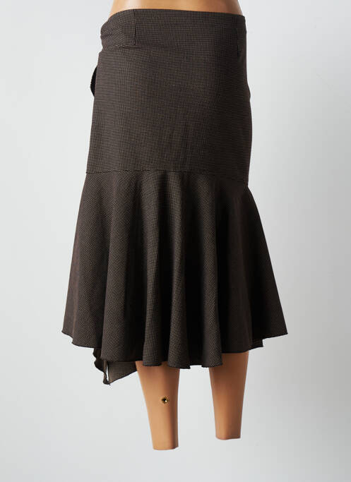 Fustă midi maro WOOXOOM femeie