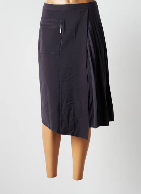 Fustă midi gri GAROU PARIS femeie