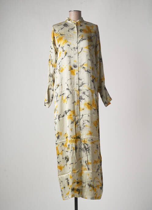 Rochie lungă galben RABENS SALONER femeie