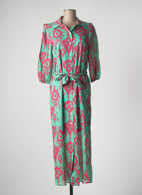 Rochie lungă verde BEAUMONT femeie