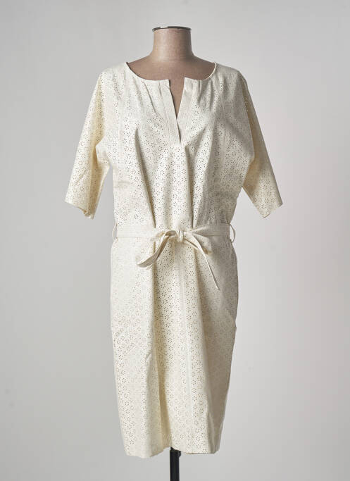 Rochie midi bej SUMMUM femeie