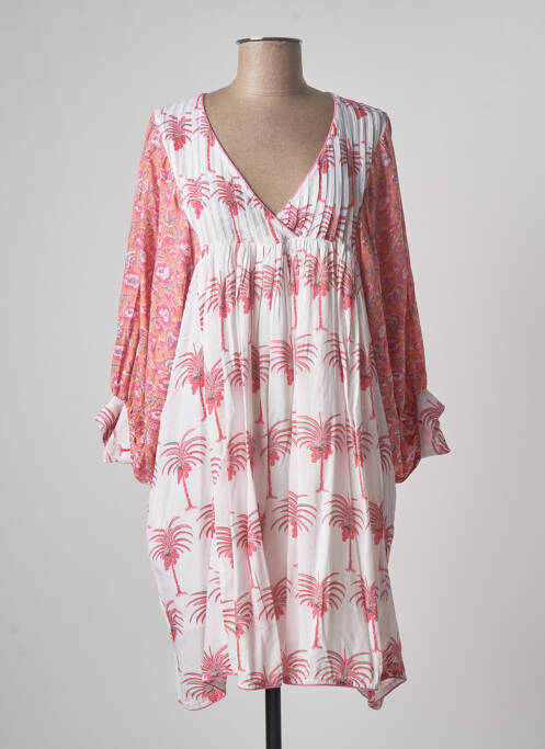 Rochie scurtă roz PLACE DU SOLEIL femeie