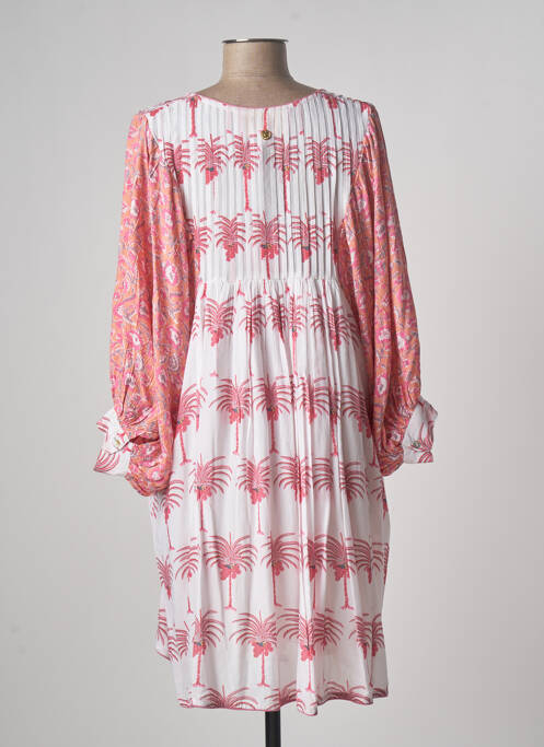 Rochie scurtă roz PLACE DU SOLEIL femeie