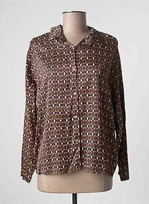 Cămașă maro JEFF femeie