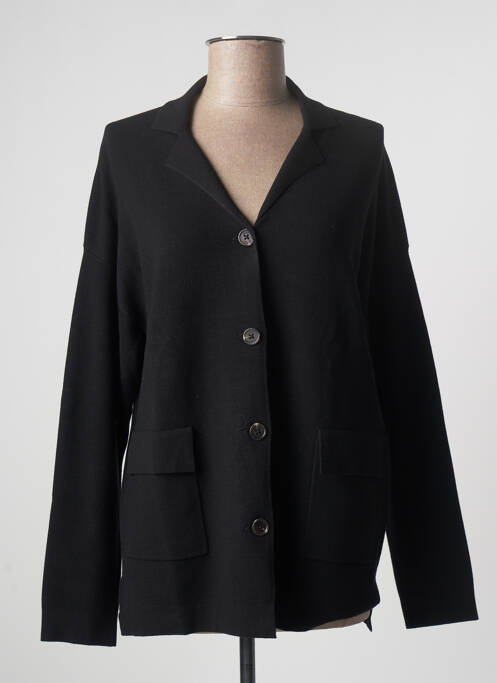 Vestă cu mâneci lungi negru YERSE femeie