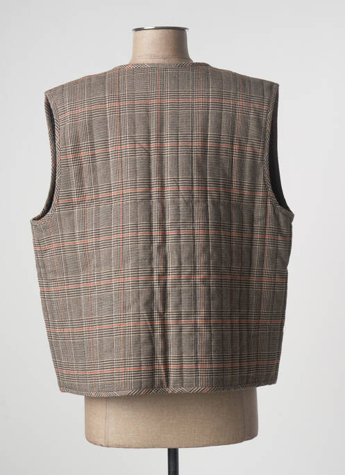 Vestă fără mâneci maro YERSE femeie