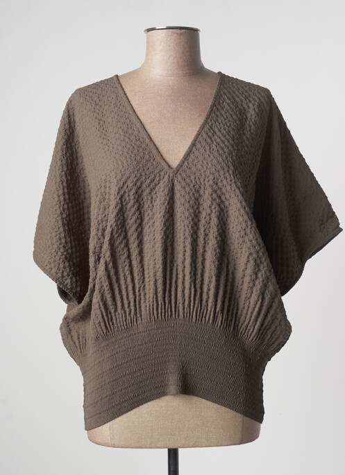 Top verde RABENS SALONER femeie