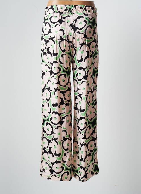 Pantalon larg roz TOUPY femeie