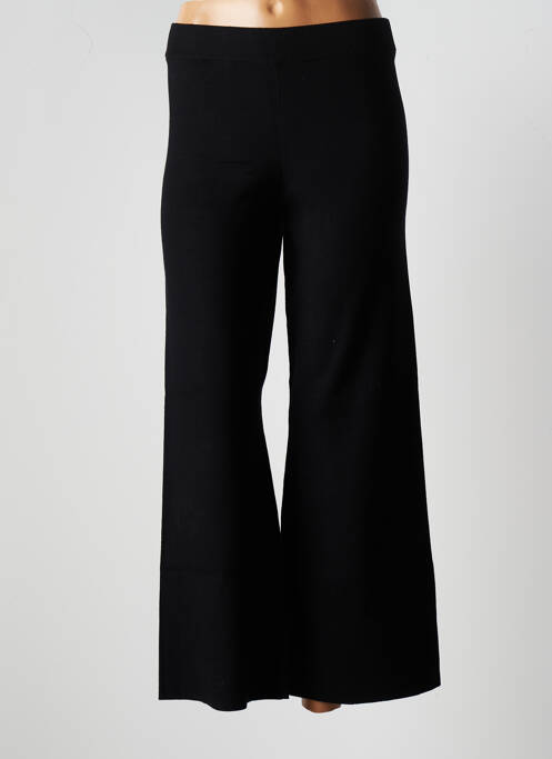 Pantalon larg negru YERSE femeie