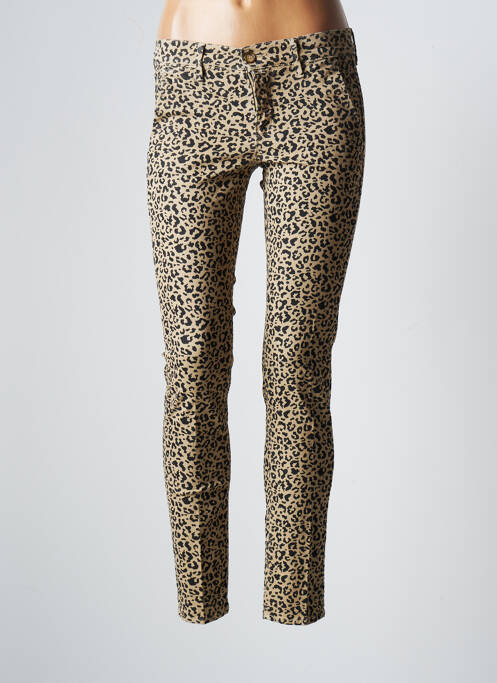 Pantalon slim bej HAPPY femeie