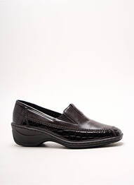 Mocasini arcadă plantară toc de 4 la 6 cm maro JENNY ARA femme