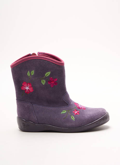 Botine/Ghete violet MINIBEL fată
