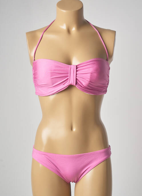 Costum de baie din două piese roz GENIUS femeie