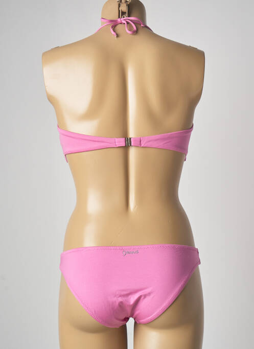 Costum de baie din două piese roz GENIUS femeie