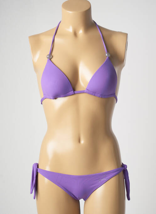 Costum de baie din două piese violet GENIUS femeie