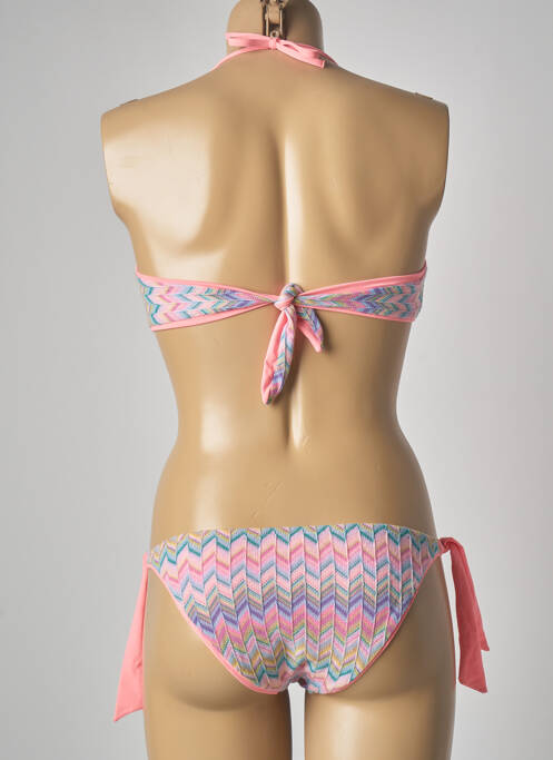 Costum de baie din două piese roz GENIUS femeie